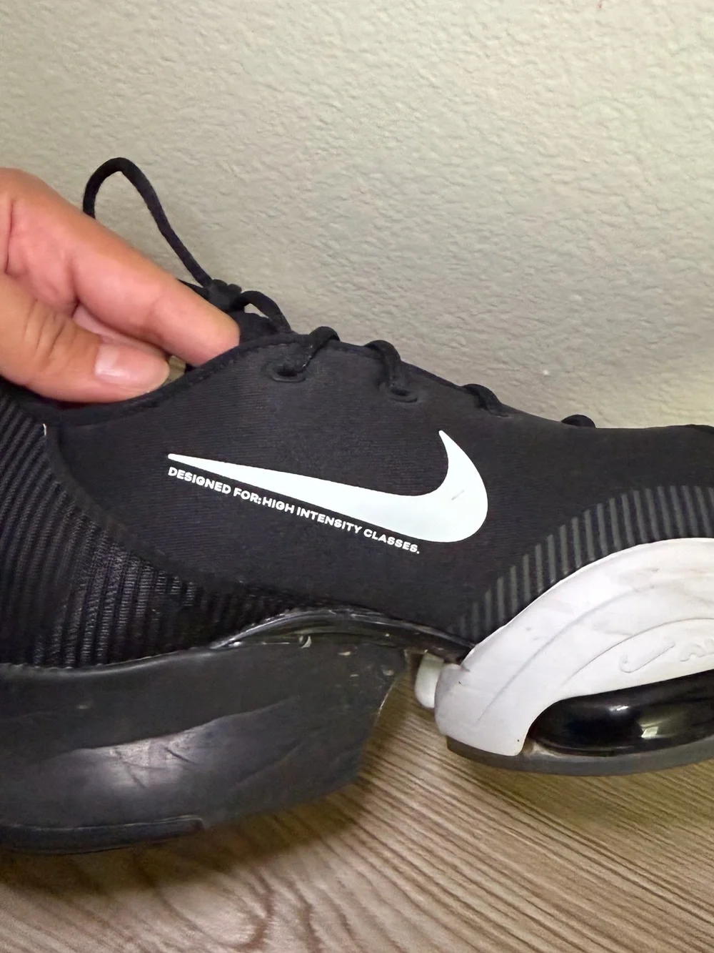 Nike Black and White Athletic Shoes